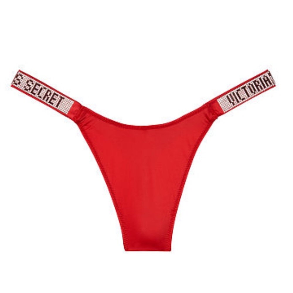 NWT❤️ VS Rhinestone Shine Thong - Picture 6 of 11